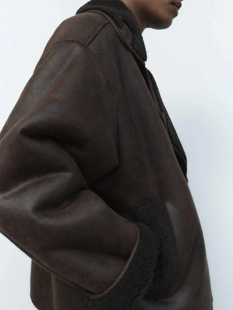 WW | Vintage Lederjacke für Damen