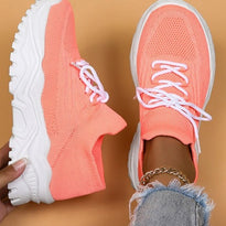 Atmungsaktive Damen-Sneaker mit zusätzlicher Fußstütze