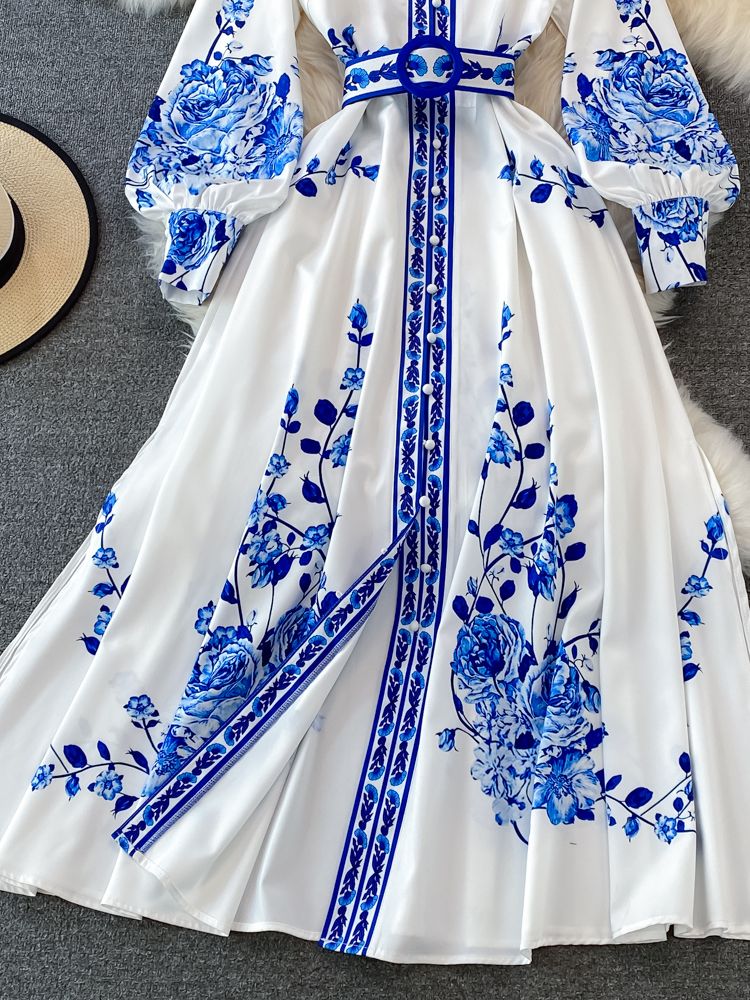 W&W Mode | Langärmeliges Damenkleid