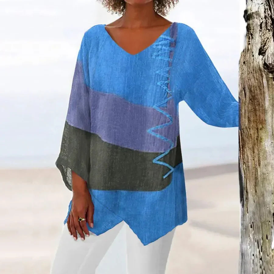 Feine handgefertigte Bluse
