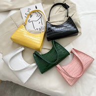 WW – Damen-Umhängetasche im Retro-Stil aus Leder