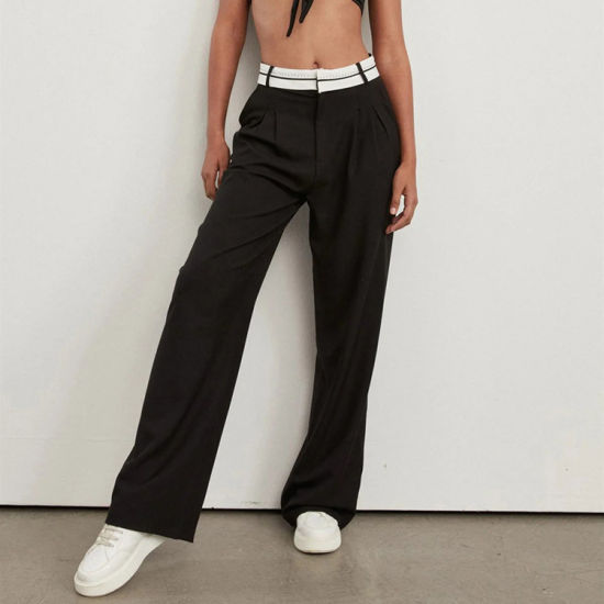 W&W Mode - Mode Hohe Taille Gerade Hose