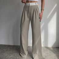 W&W - Mode Hohe Taille Gerade Hose