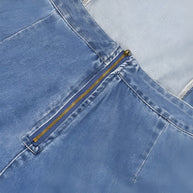 DenimDynasty™ - Denim-Overall mit offenem Rücken