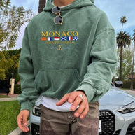 WW | Luxus Monaco Yachtclub Kapuzenpulli