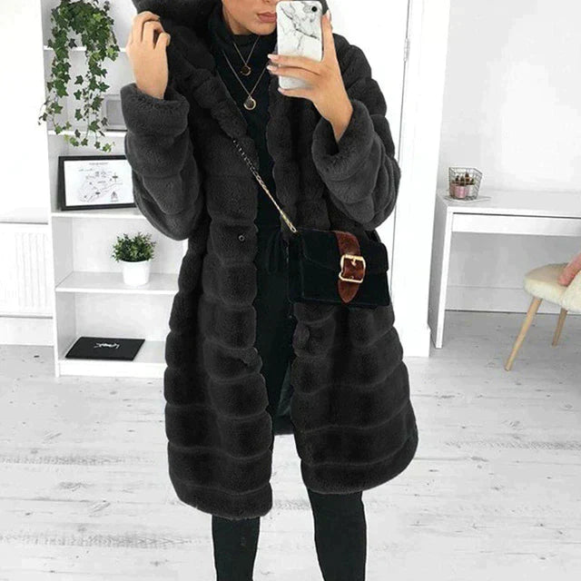 WOLFF | Fluffy Jacke Aus Kunstfell