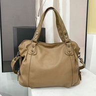 WW – Hobo-Schultertasche aus Leder für Damen