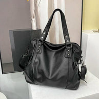 WW – Hobo-Schultertasche aus Leder für Damen