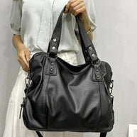 WW – Hobo-Schultertasche aus Leder für Damen