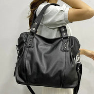 WW – Hobo-Schultertasche aus Leder für Damen