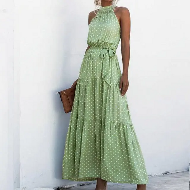 WW | Strapless Maxikleid mit Blumenmuster