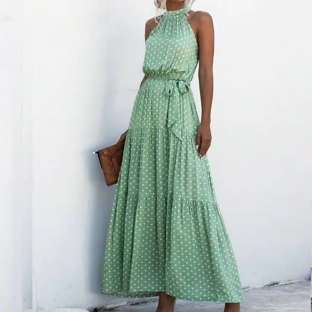 WW | Strapless Maxikleid mit Blumenmuster