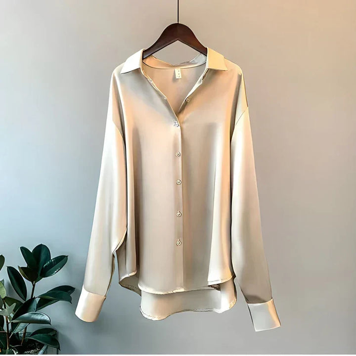 W&W Mode | Luxuriöses Damen Seidenhemd Für Einen Eleganten Look