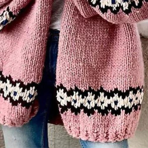 WW | Gemütlicher Strickcardigan mit Ballonärmeln