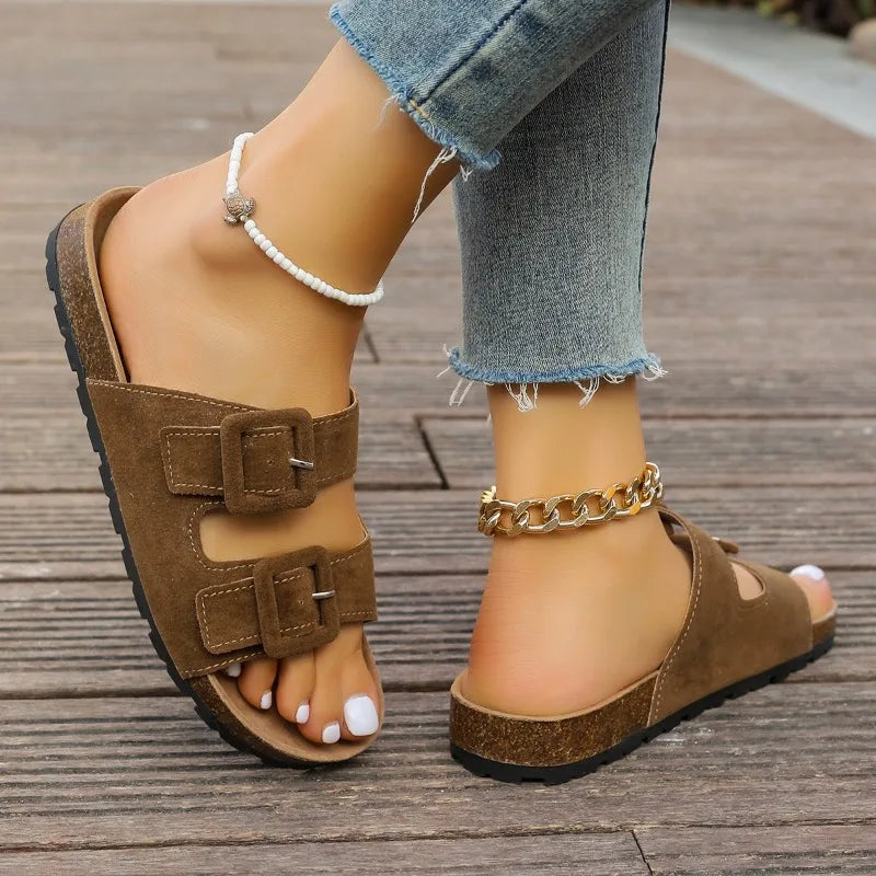 W&W - Modische, rutschfeste Strand- und Outdoor-Flip-Flops