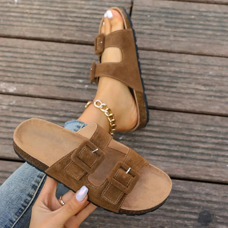 W&W - Modische, rutschfeste Strand- und Outdoor-Flip-Flops