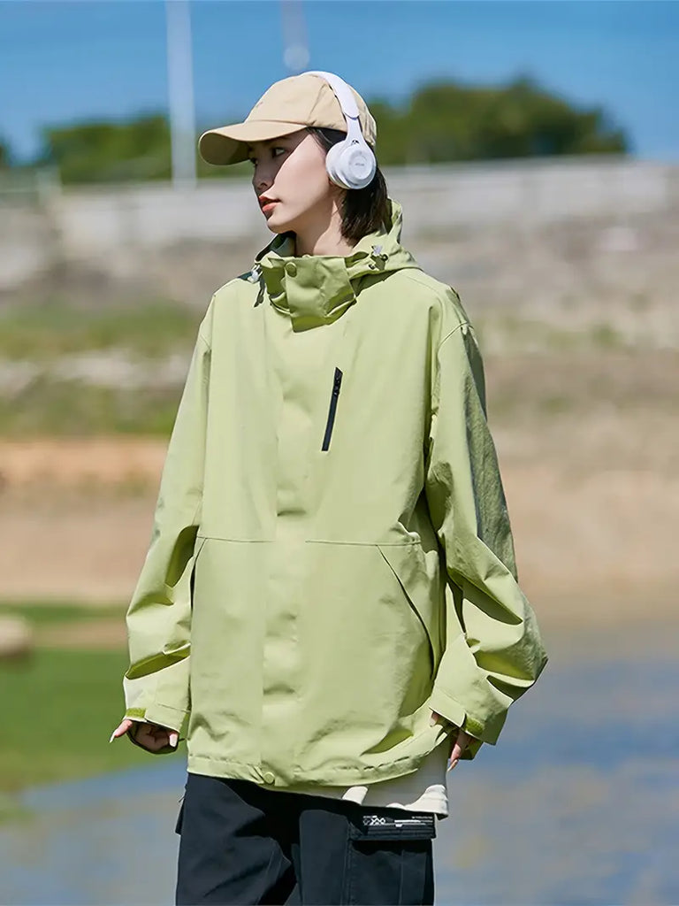 WW | Softshell Jacke Mit Kapuze in Übergrößen Für Damen Jalenxa