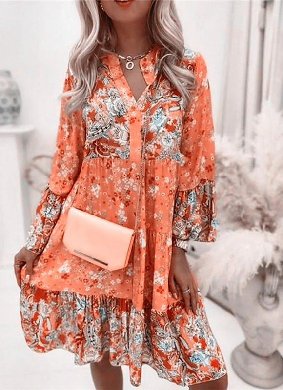 W&W Mode | Florales Kleid - Strahlend im Sommer