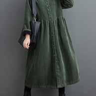 WW | Zeitlose Lange Cord-Jacke für Damen