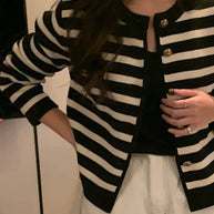 Gestreifte magische Langarmjacke