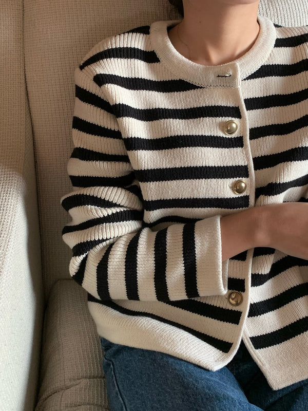 Gestreifte magische Langarmjacke