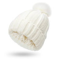 WW | Satin gefütterte Strickmütze – warm und modisch für den Winter