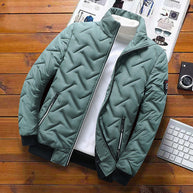 WW | Reißverschluss Stehkragen Freizeitjacke Herrenbekleidung