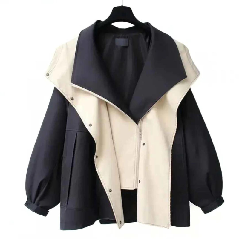 W&W Mode - Wasserdicht - Kapuze - Regenjacke - Damenjacke