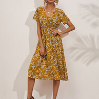 WW | Damen Kleid mit Blumenmuster
