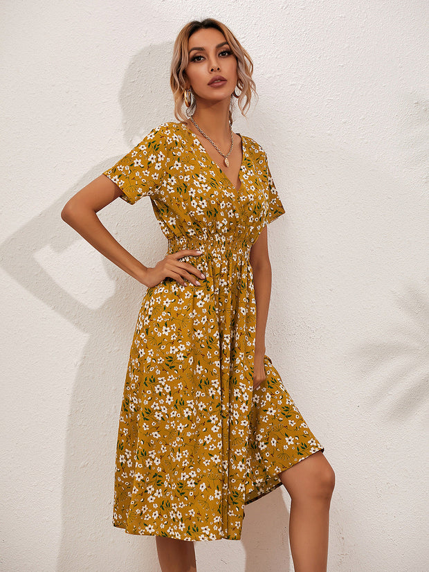 WW | Damen Kleid mit Blumenmuster