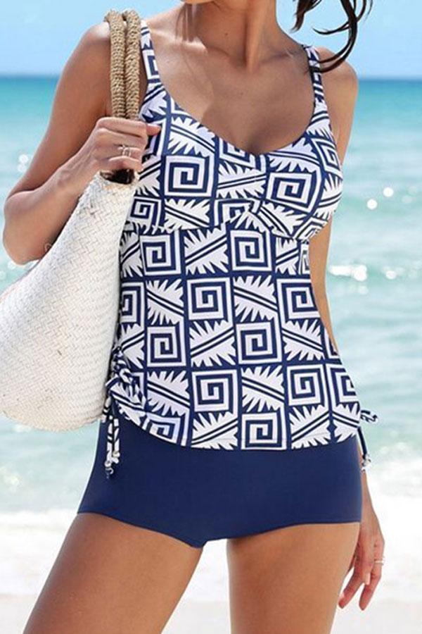 WW | Damen Tankini Hoch taille | Große Tassen