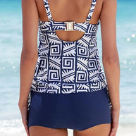 WW | Damen Tankini Hoch taille | Große Tassen