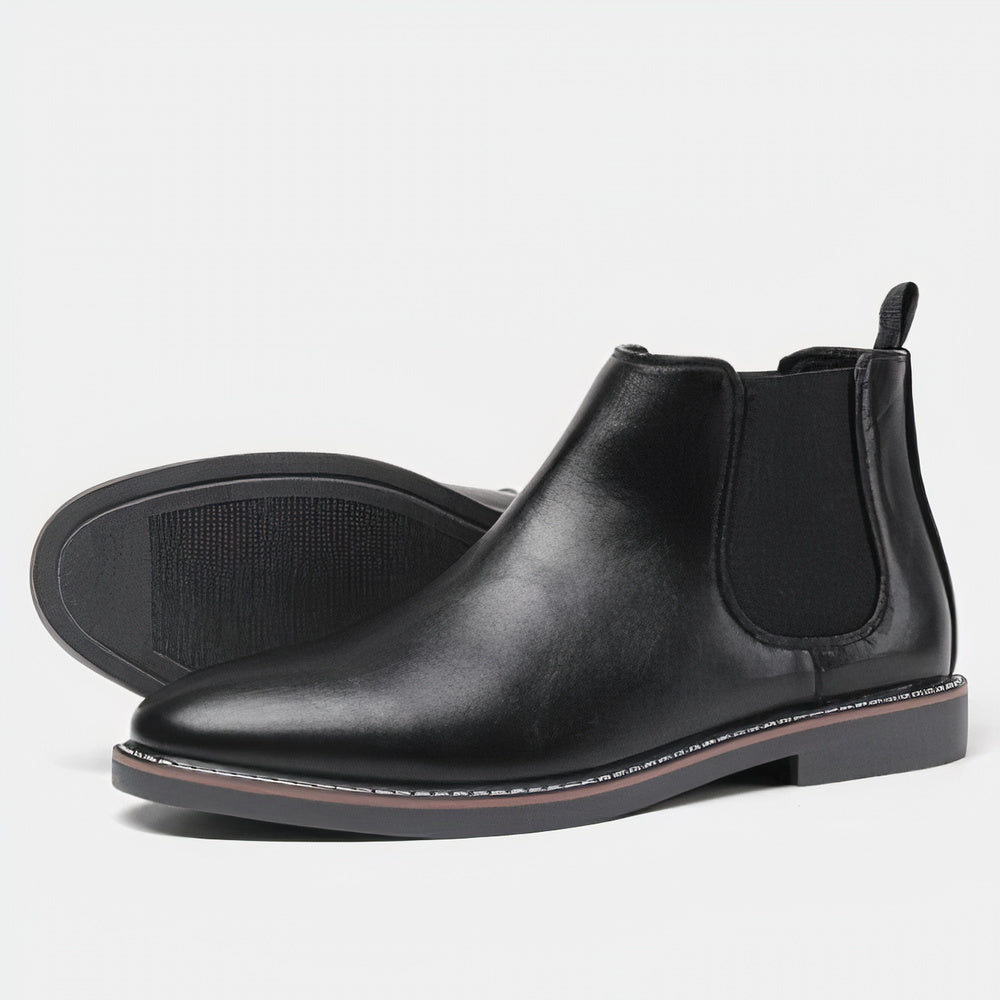 W&W Mode | Chelsea Lederstiefel Für Männer