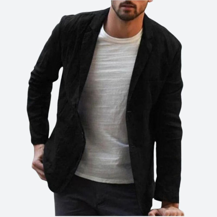 W&W Mode | Modernes Leinenjacke Für Herren