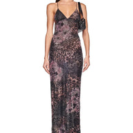 WW | Maxi-Kleid mit Blumenmuster für Damen