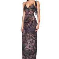 WW | Maxi-Kleid mit Blumenmuster für Damen