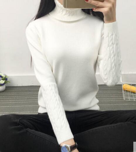 WW - Elegant Chic Strickpullover mit Zopfmuster