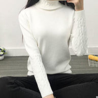 WW - Elegant Chic Strickpullover mit Zopfmuster