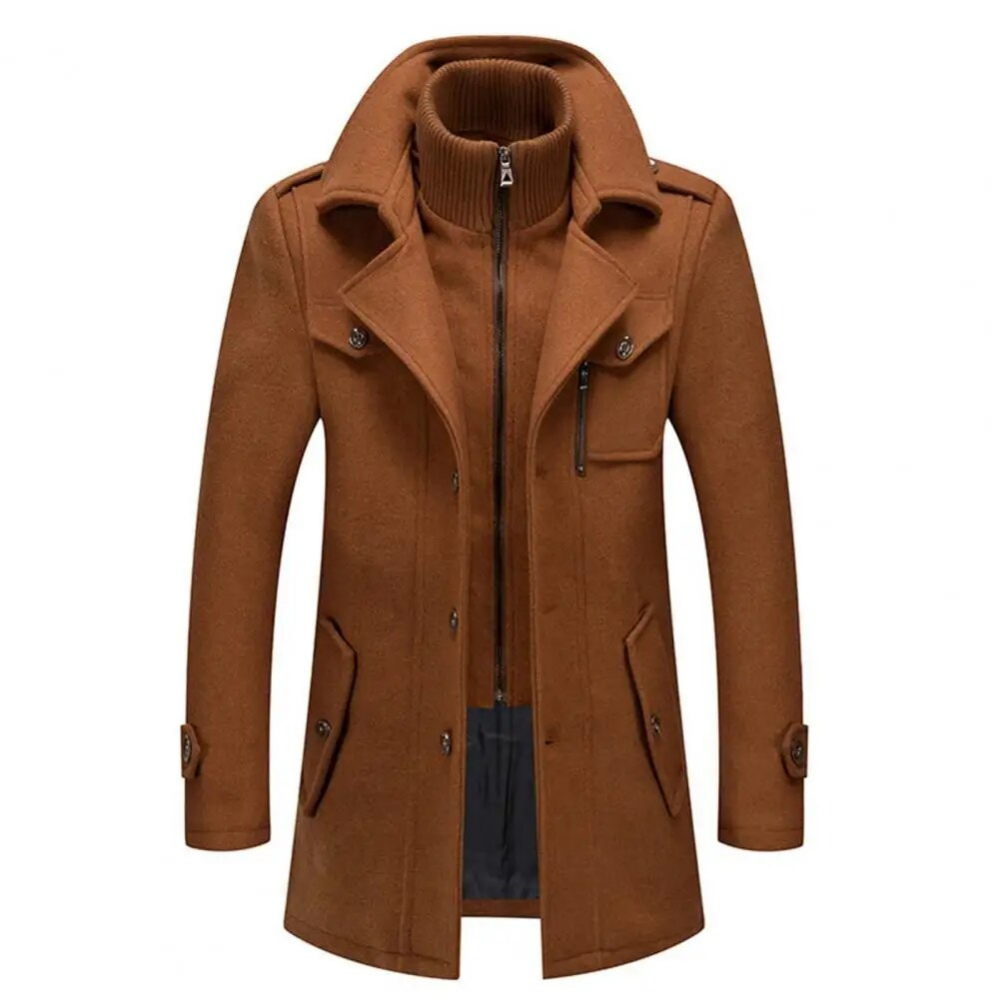 WW | Moderigtig Doppelkragenjacke Für Männer