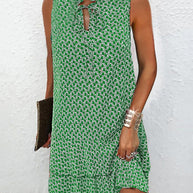 WW | Boho Print Shift Midi Kleid