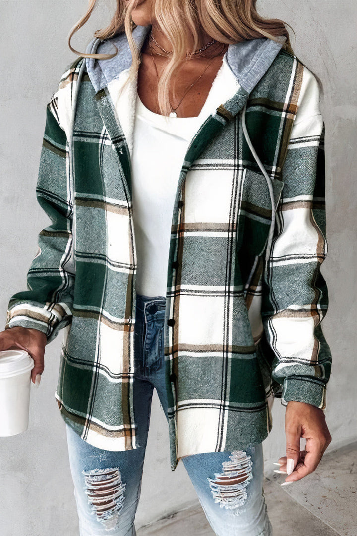 W&W Mode | Bequeme Kapuzenjacke für Frauen mit Druck