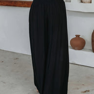 Casual Hose mit weiten Beinen