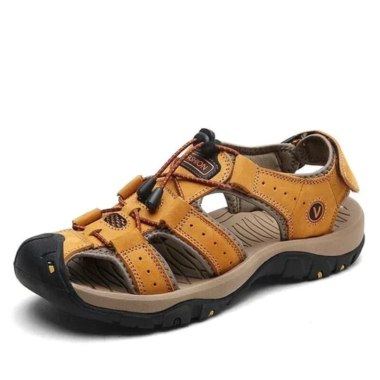 W&W Mode | Othopädische Sommer Herrensandalen