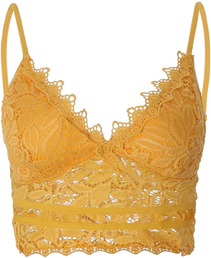 WW | Verführerisches Spitzen Bralette Crop Top