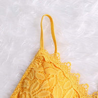 WW | Verführerisches Spitzen Bralette Crop Top