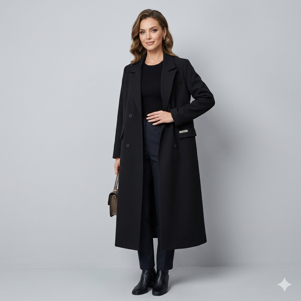W&W Mode | Langer Trenchcoat Mantel