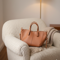 WW | Luxuriöse Leder Shopper