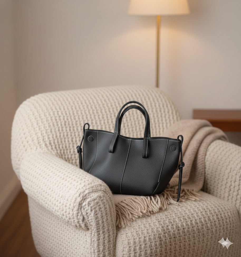 WW | Luxuriöse Leder Shopper