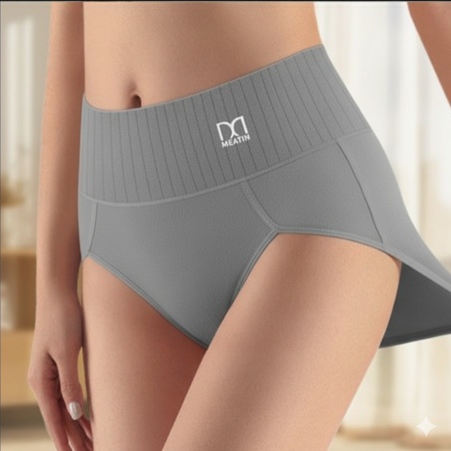 WW | Atmungsaktive & Bequeme Hochtaillierte Slips mit Bauchunterstützung