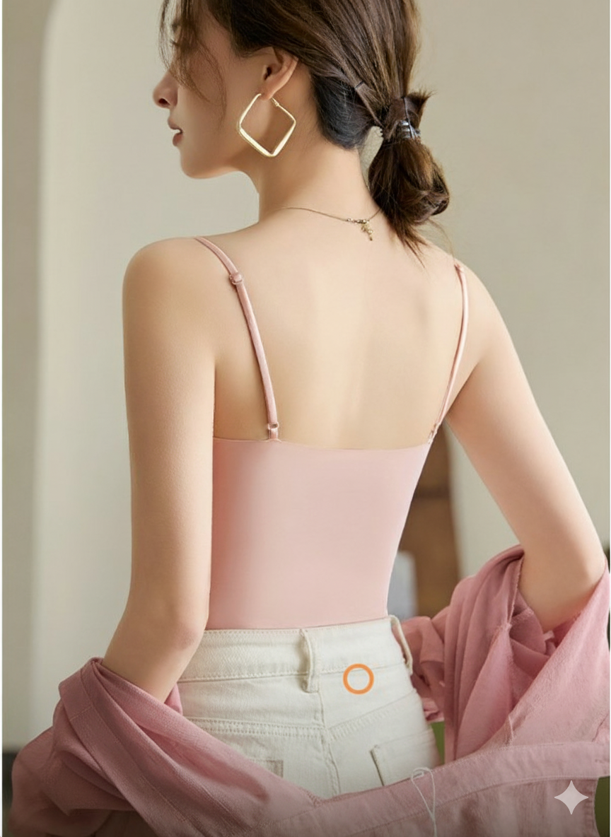 WW | V-ausschnitt Spaghetti Top